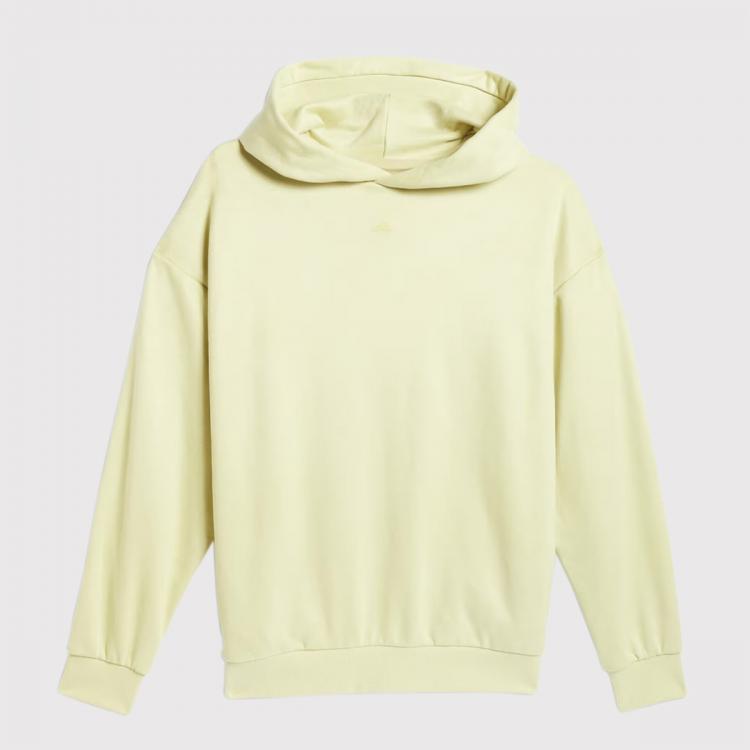 Blusa Adidas Basketball Hoodie Sueded Halo Gold