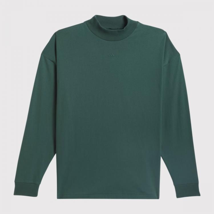 Camiseta Adidas Basketball Longsleeve Mineral Green