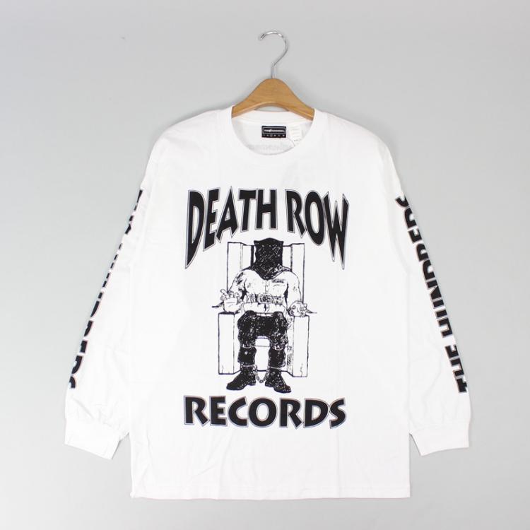 Camiseta Manga Longa The Hundreds x Death Row Records Branca