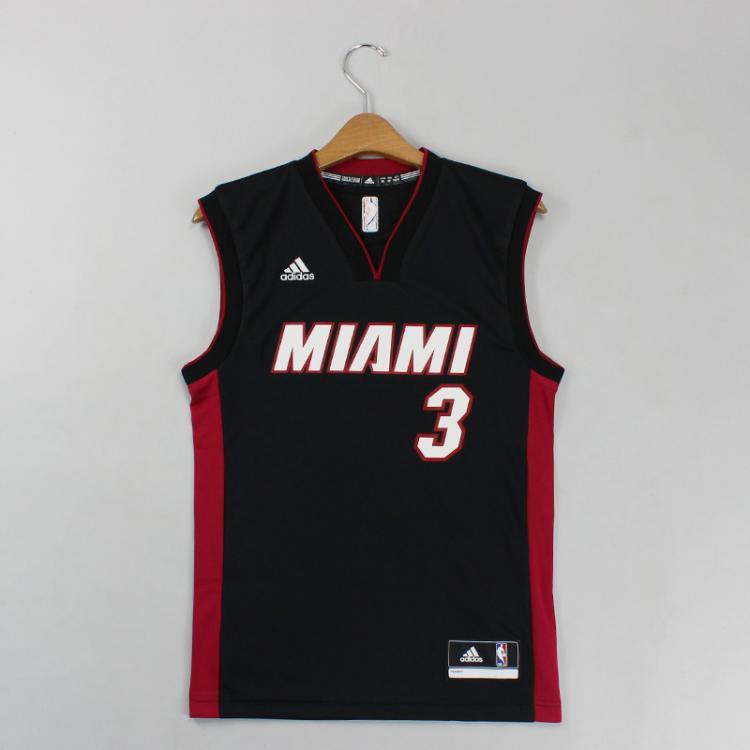 Regata Adidas NBA Miami Heat Preta