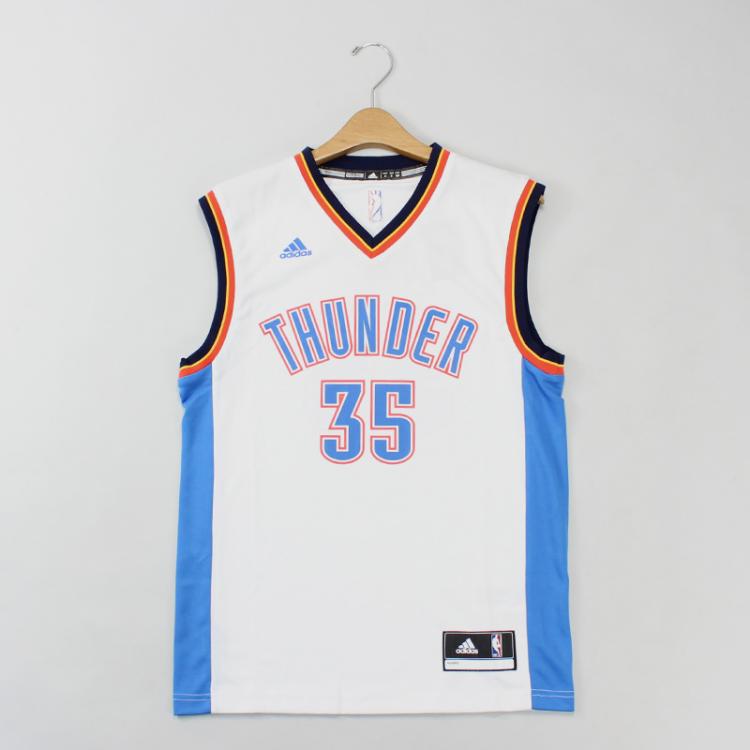 Regata Adidas NBA Oklahoma City Thunders Kevin Durant Branca