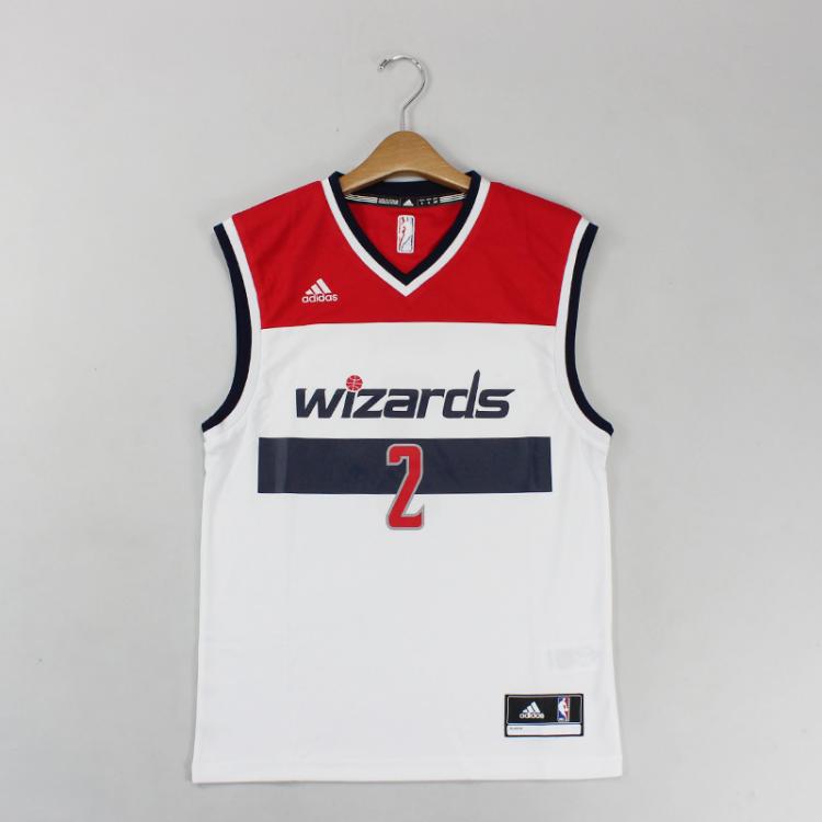Regata Adidas NBA Whashington Wizards Branca