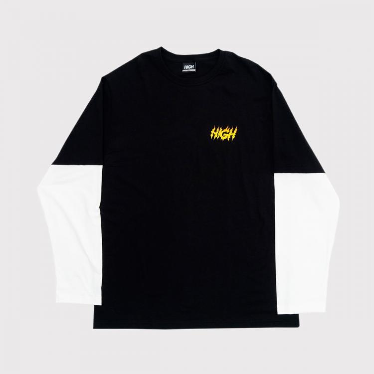 Camiseta High Surfin Longsleeved Black