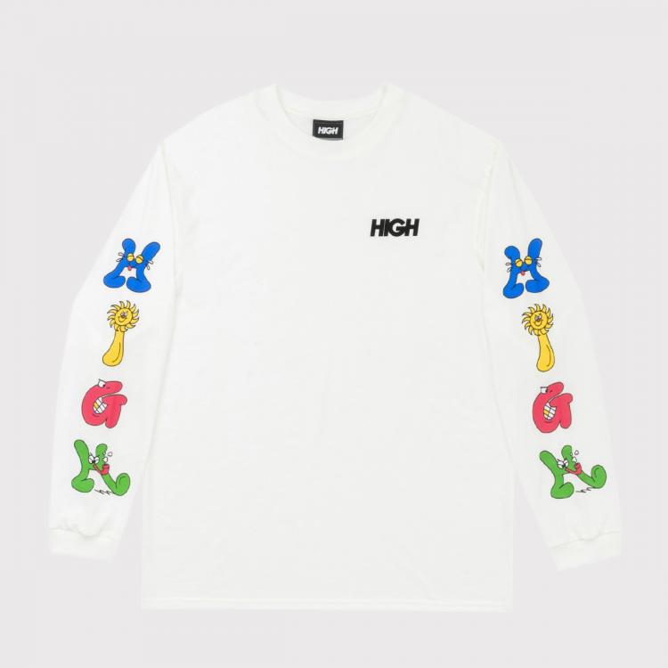 Camiseta High Company Longsleeve Goofy ''White''