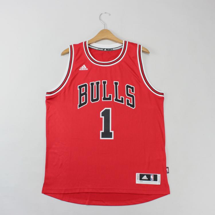 Regata Adidas NBA Chicago Bulls Vermelha