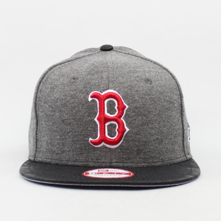 Boné New Era Strapback Boston Red Sox Cinza