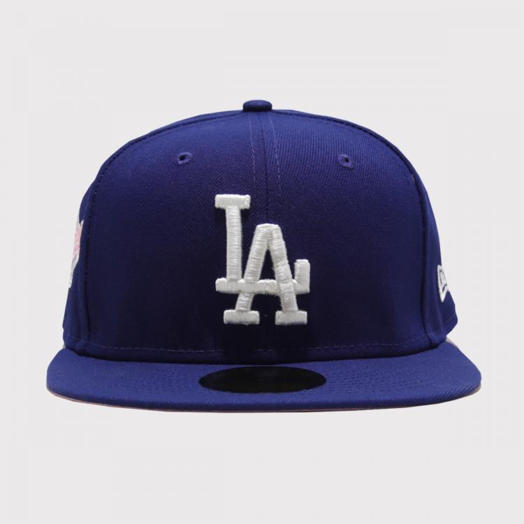 Boné New Era Los Angeles Dodgers Pop Sweat Fitted Aba Reta Blue