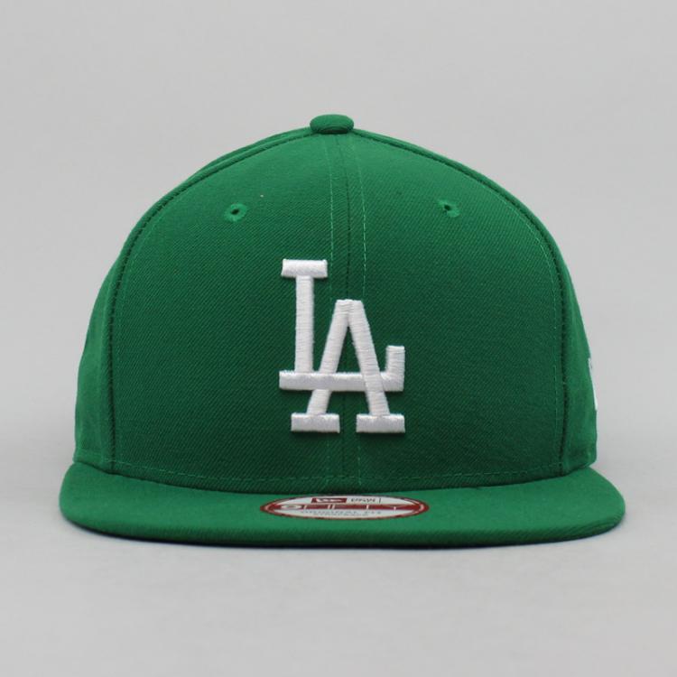 Boné New Era Strapback Los Angeles Dodgers Verde