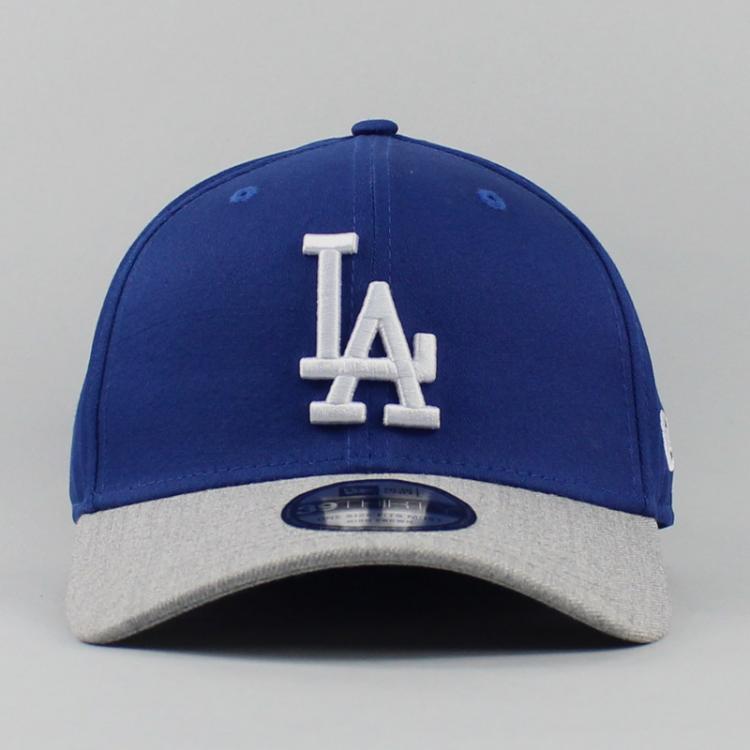 Boné New Era Aba Curva Fechado MLB Los Angeles Dodgers Azul