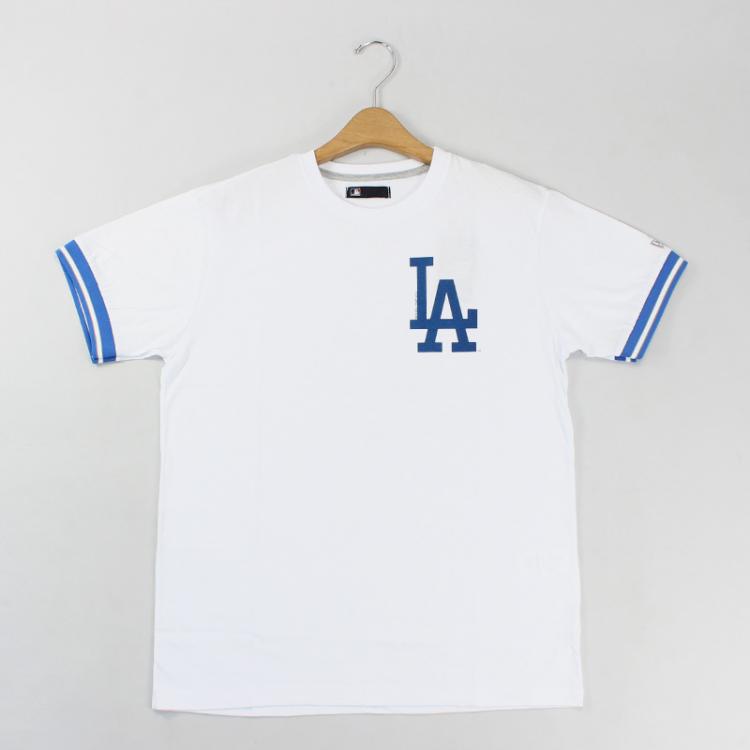 Camiseta New Era MLB Los Angeles Dodgers Branca