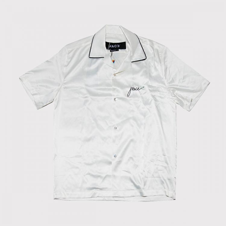 Camisa Pace Fold Branco