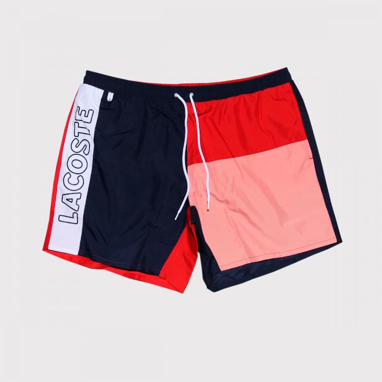 Shorts Lacoste Beachwear Masculino Vermelho
