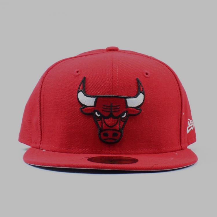 Boné New Era 59Fifty NBA Chicago Bulls Vermelho