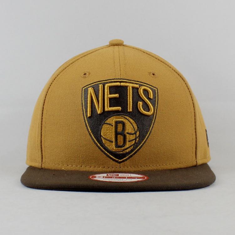 Boné New Era Snapback NBA Brooklyn Nets Marrom