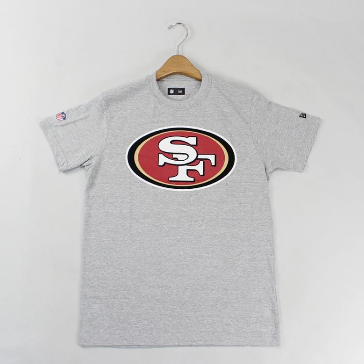 Camiseta New Era NFL San Francisco 49ers Cinza
