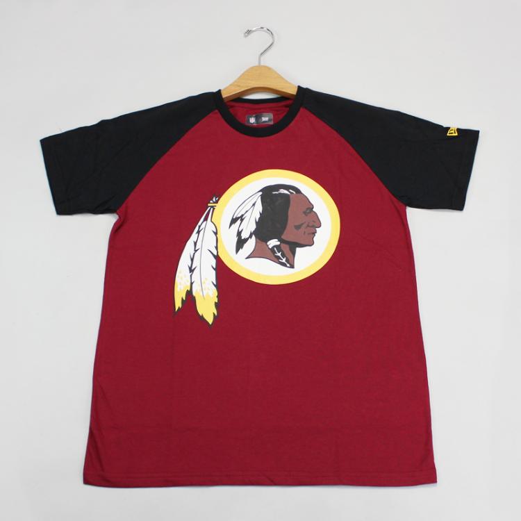 Camiseta New Era Raglan Redskins