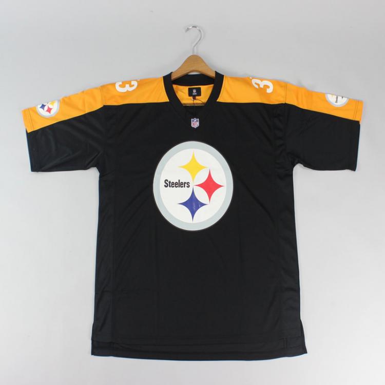 Camiseta New Era Jersey Pittsburgh Steelers Preta