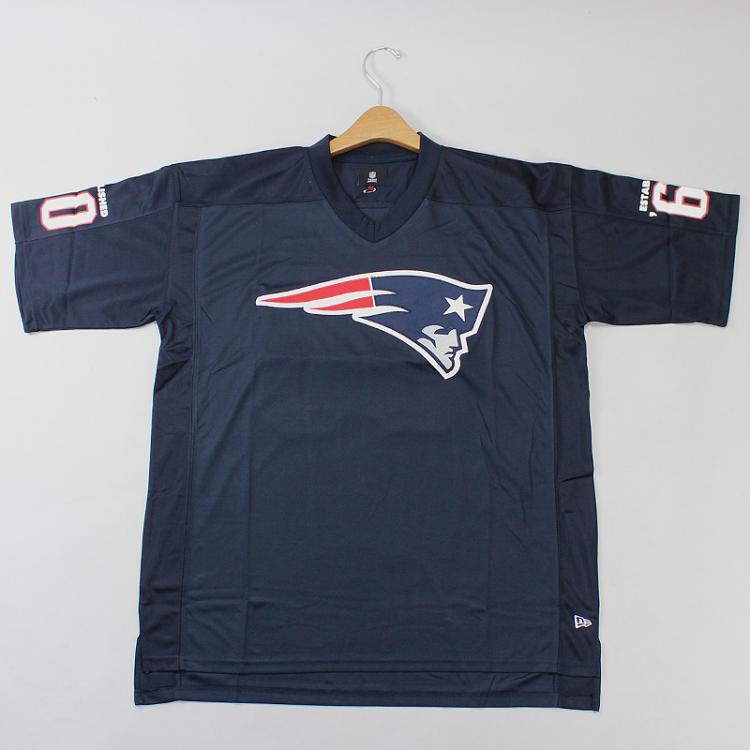 Camiseta New Era Jersey NFL New England Patriots Azul