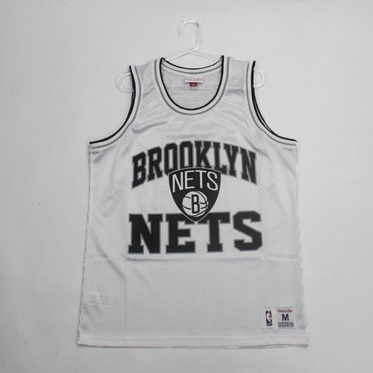 Camiseta Regata NBA Mitchell&Ness Jersey Brooklyn Nets Branca