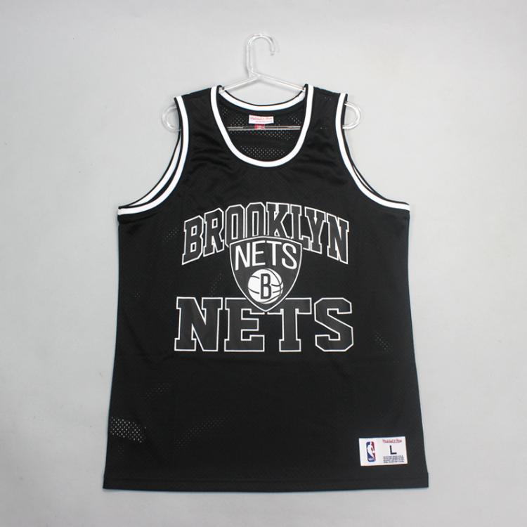 Camiseta Regata NBA Mitchell&Ness Jersey Brooklyn Nets Preta