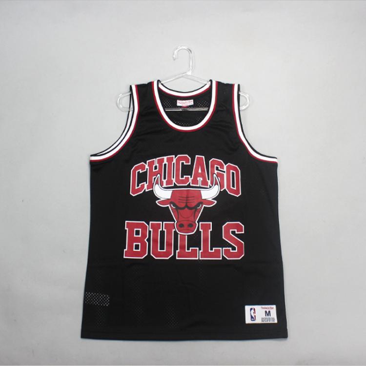 Camiseta Regata NBA Mitchell&Ness Jersey Chicago Bulls Preta