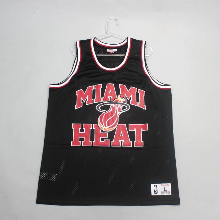 Camiseta Regata NBA Mitchell&Ness Jersey Miami Heat Preta