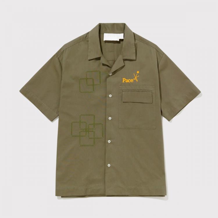 Camisa Pace Field Camp Green