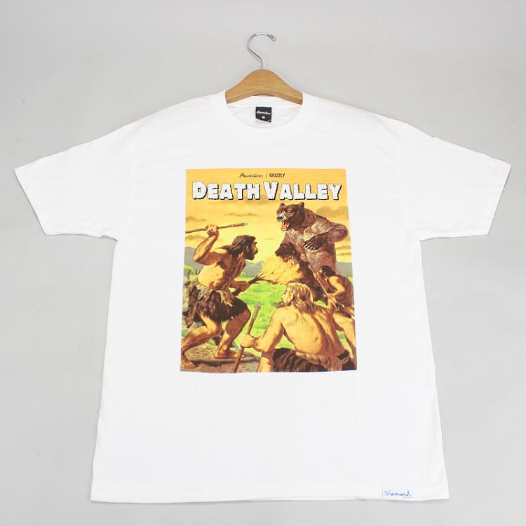 Camiseta Primitive x Grizzly Death Valley Branca