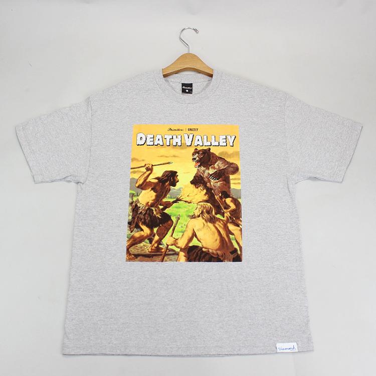 Camiseta Primitive x Grizzly Death Valley Cinza