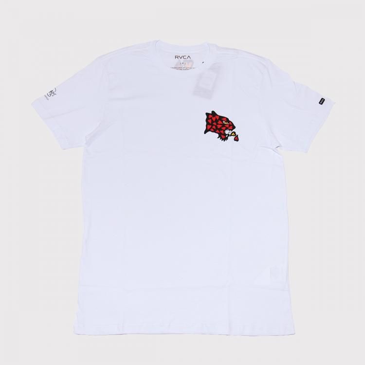 Camiseta Rvca Panther Branco