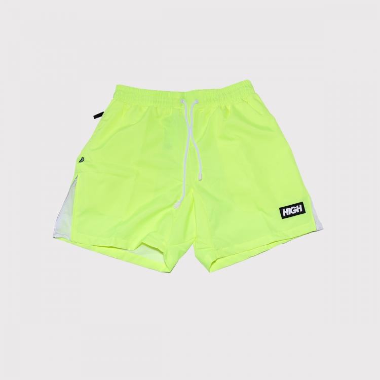 Shorts High Adjustable Running Verde