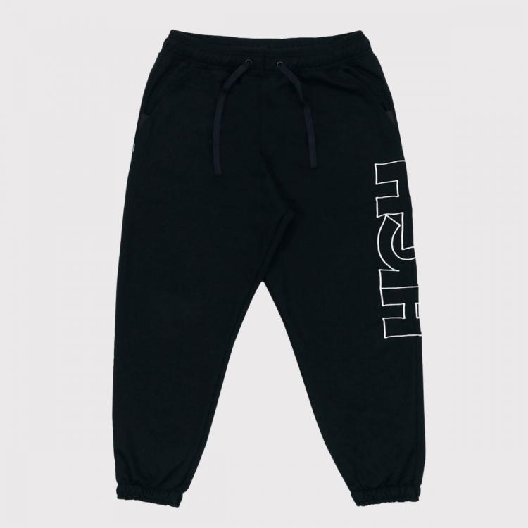 Calça High Sweatpants Outline Logo Black