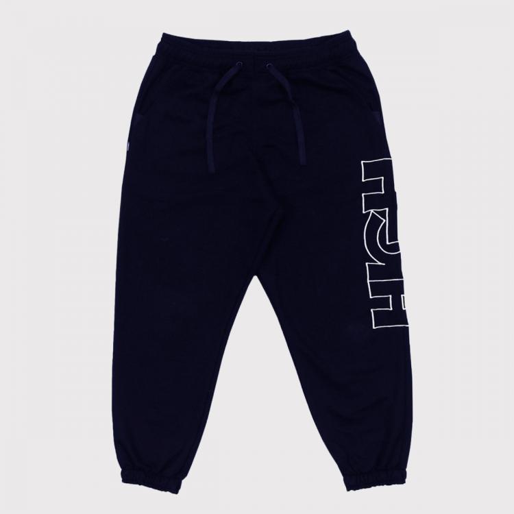 Calça High Sweatpants Outline Logo Navy