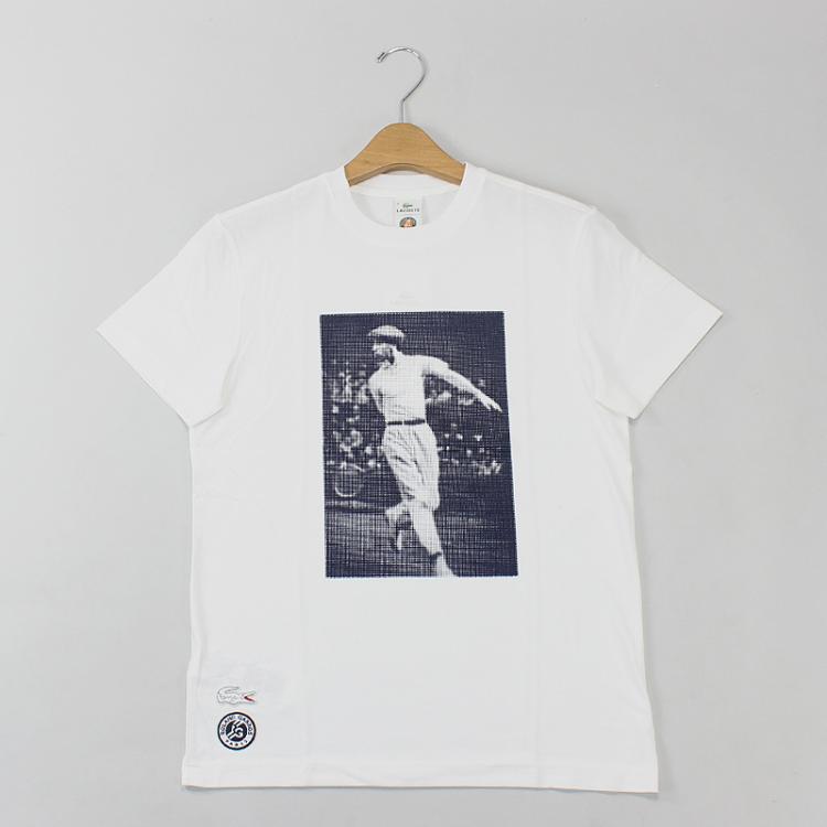 Camiseta Lacoste Roland Garros Branca