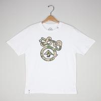 Camiseta LRG Branca Logo Camo
