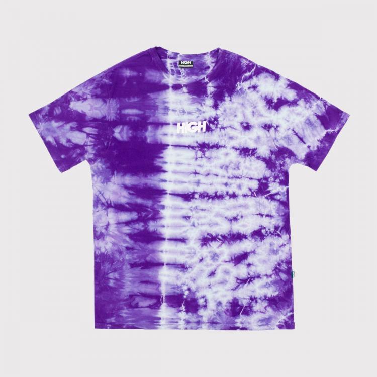 Camiseta High Dyed Tee Logo Purple