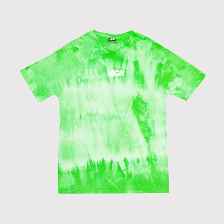 Camiseta High Dyed Tee Logo Green