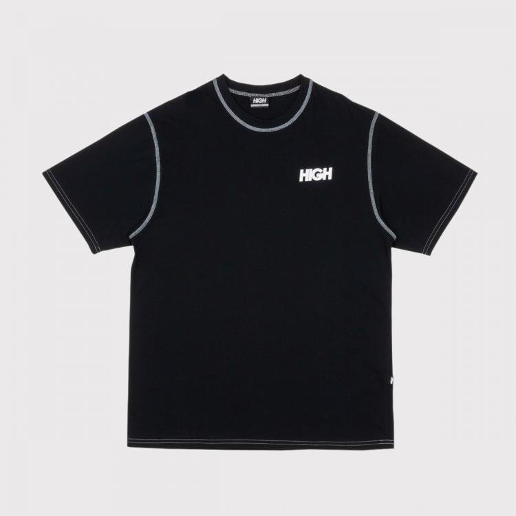 Camiseta High Company Tee Logo Colored Black Grey