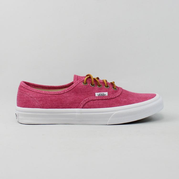 Tênis Vans Authentic Slim (Washed Canvas) Persian Red