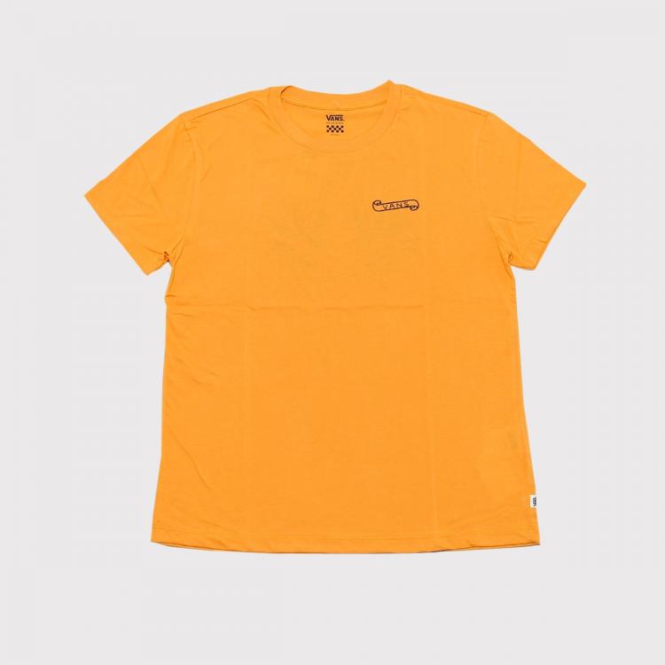 Camiseta Vans Feminina Lawnwood Cadmium Amarela