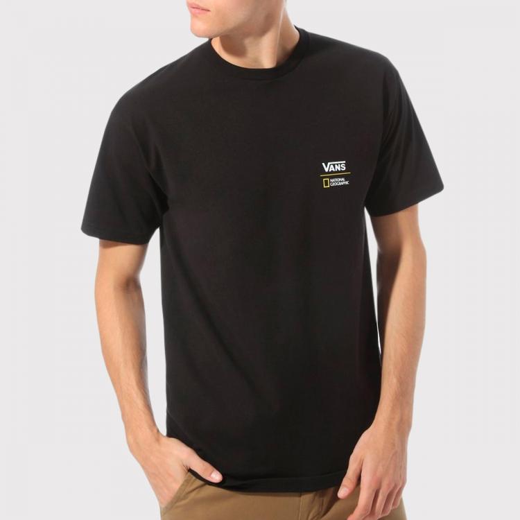 Camiseta Vans X National Geographic Masculino Preto