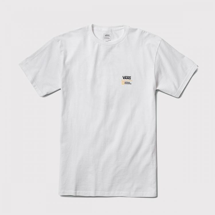 Camiseta Vans X National Geographic Masculino Branco