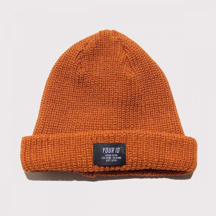 Gorro Your Id Brand Brown