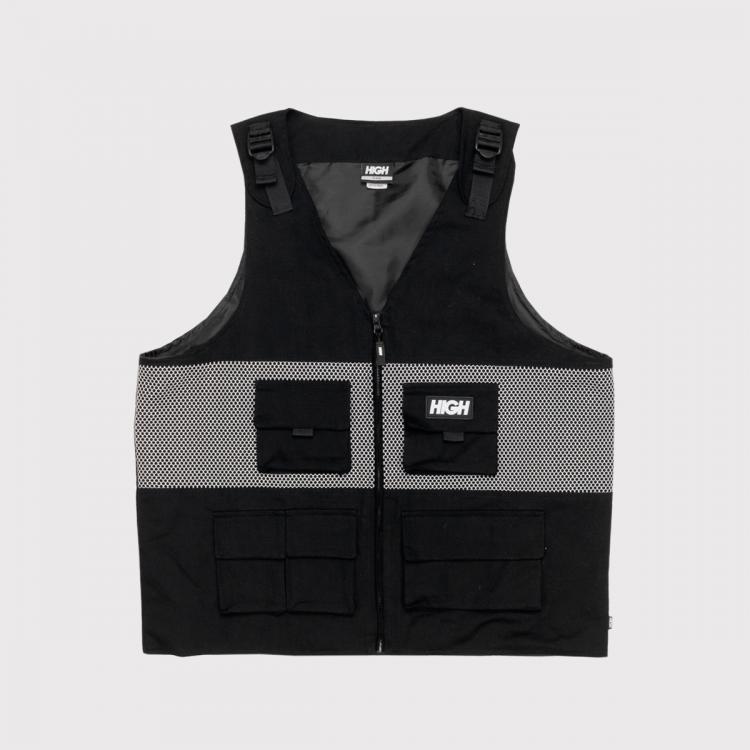 Colete High Strapped Vest Black