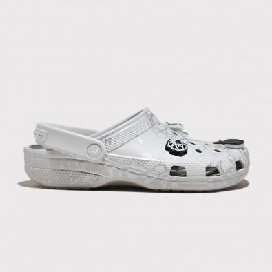 Sandália Crocs x Futura Laboratories Classic Clog ''Pearl White''