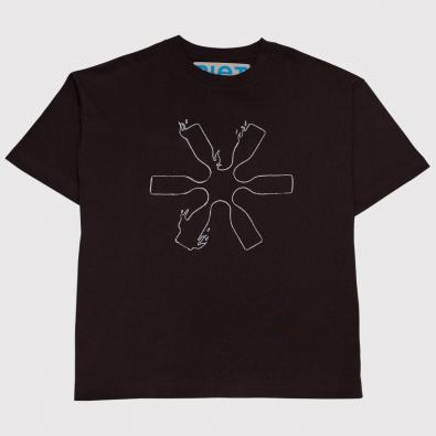 Camiseta Piet Flame Icons Tee Brown
