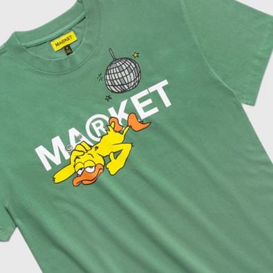 Camiseta Market Disco Duck Verde