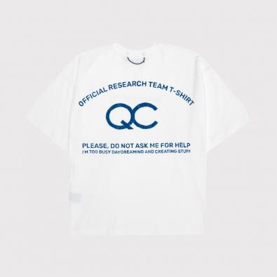 Camiseta Quadro Creations ''QC Staff'' ''Off-White''