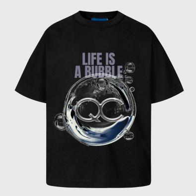 Camiseta Quadro Creations Bubble Lif Boxy ''Black''
