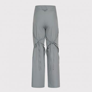 Calça Quadro Creations Lena Bow Trousers ''Grey''